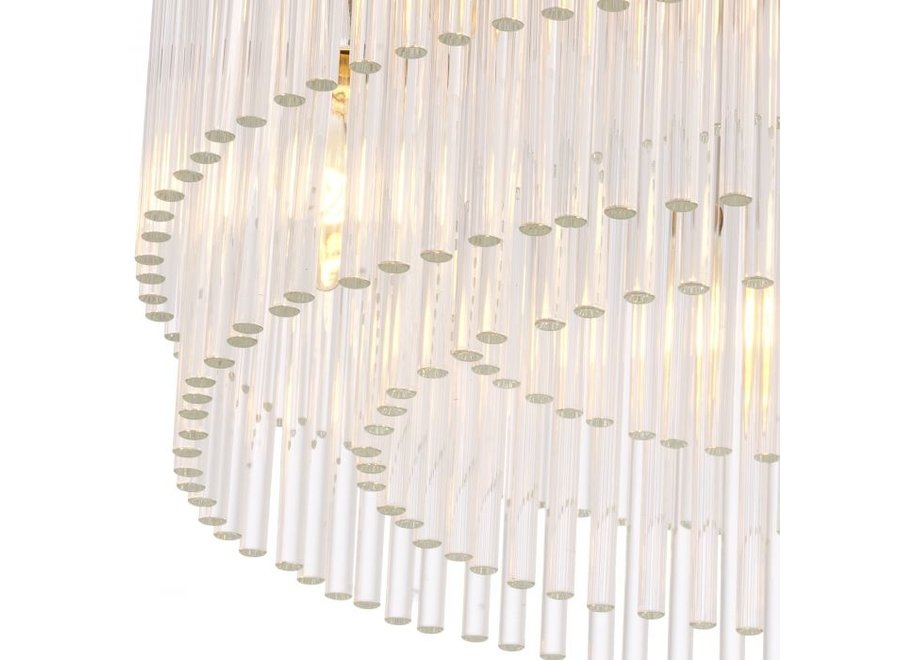 Deckenleuchte 'Hector'- Nickel