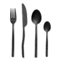 Besteckset 'Uta' - Schwarzes Finish