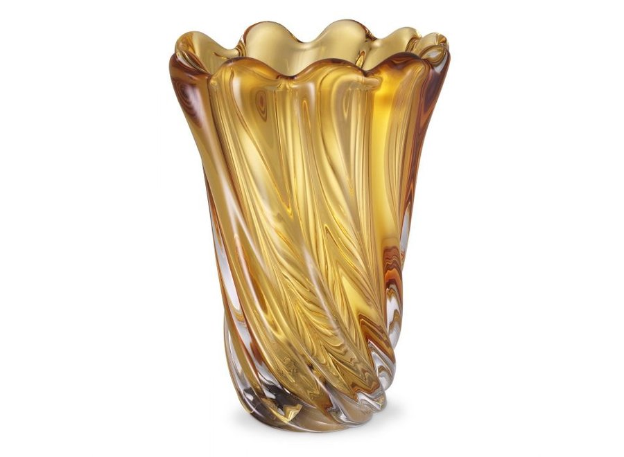 Vase Contessa - L - Yellow