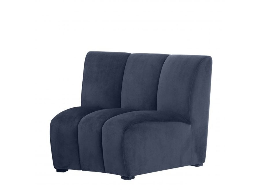 Sofa 'Lando' - Savona midnight blue velvet