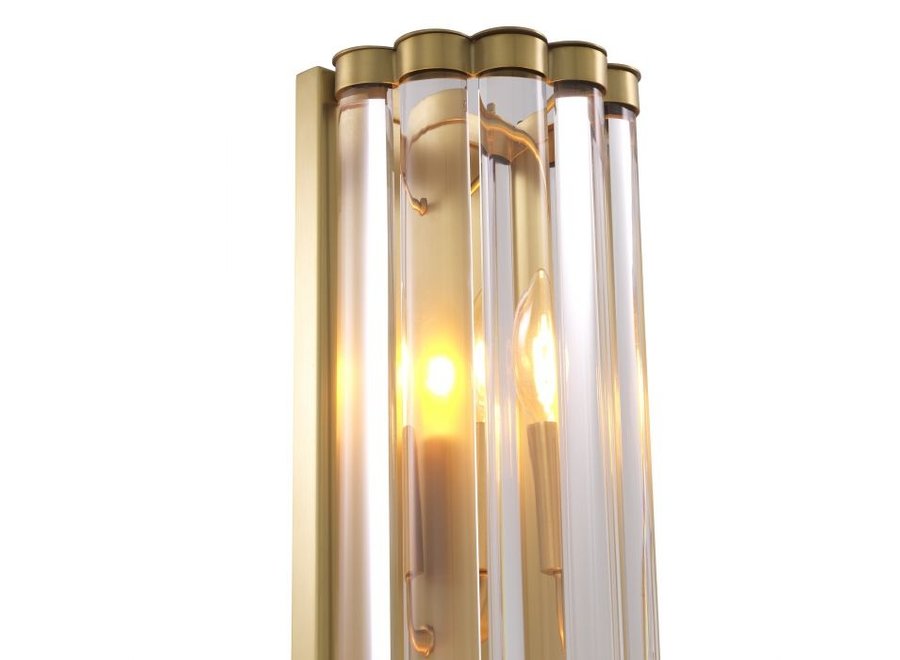 Wall lamp 'Amalfi' - Brass