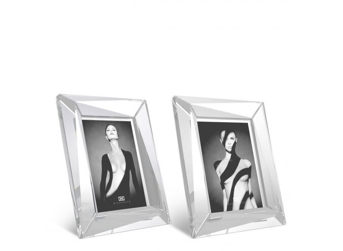 Photo frame Obliquity Clear - L - Set van 2