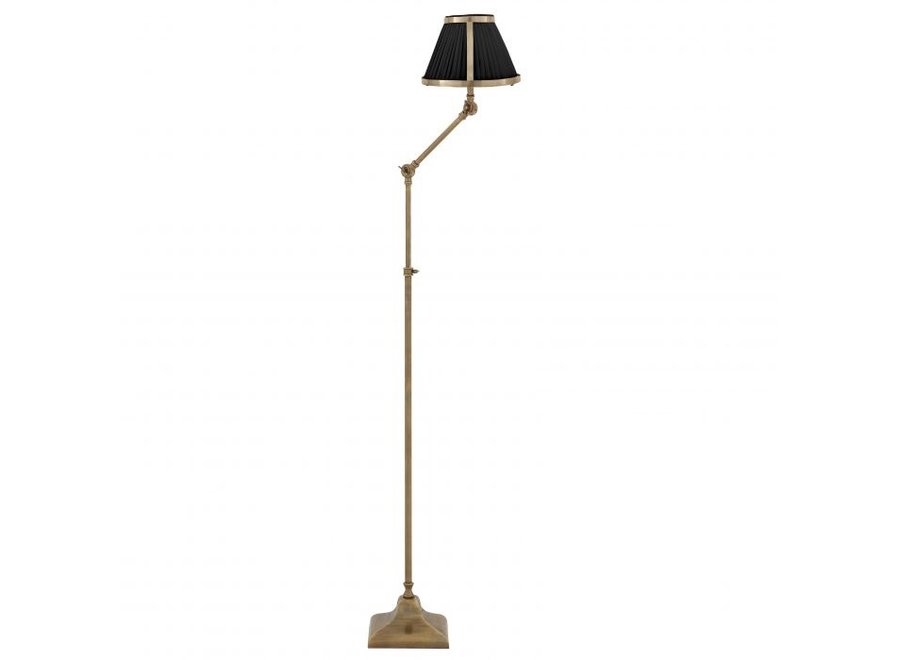 Vloerlamp 'Brunswick' Brass
