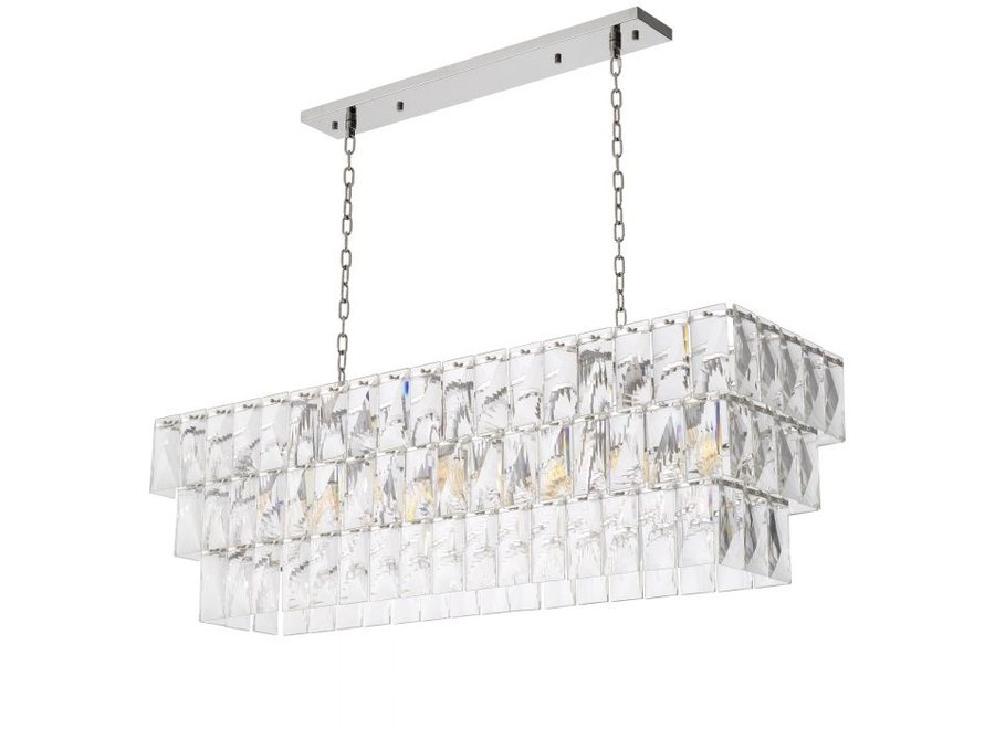 Chandelier 'Amazone' - Rectangular