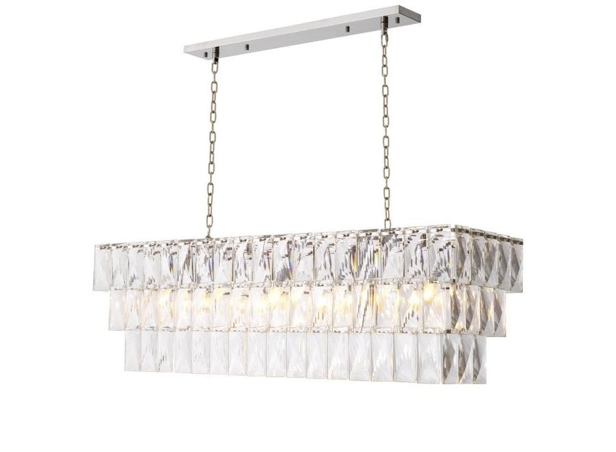 Chandelier 'Amazone' - Rectangular