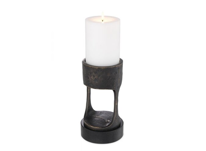 Candle holder 'Bologna' S- Bronze