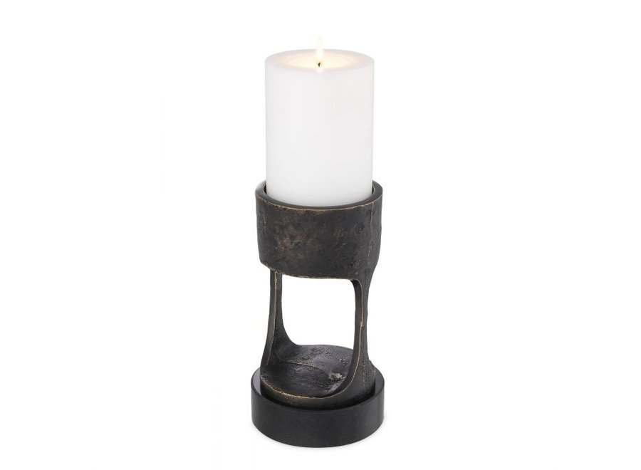 Candle Holder 'Bologna' S- Bronze