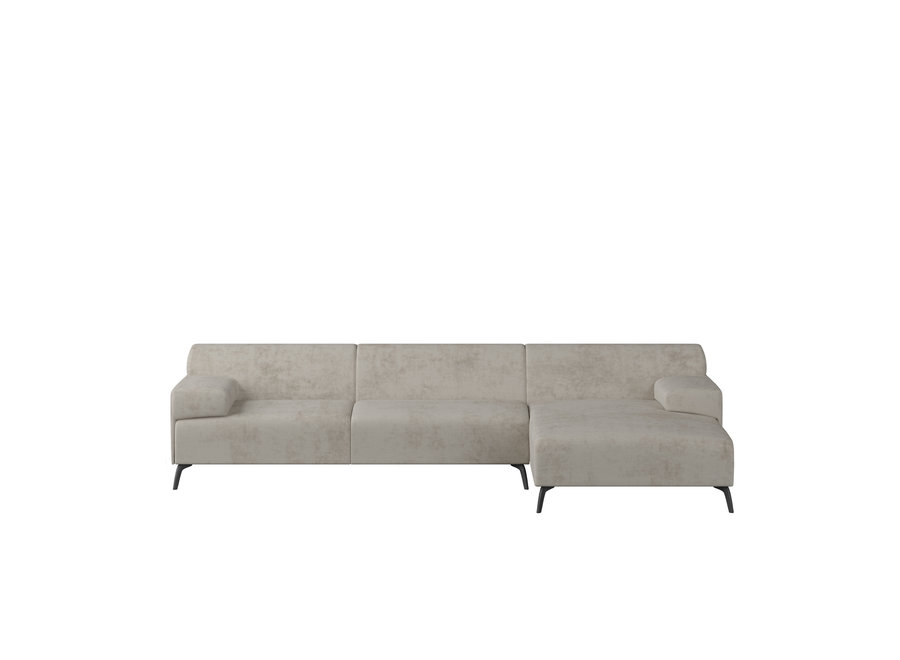 Loungebank 'Lugano' - Milton Fabric Beige