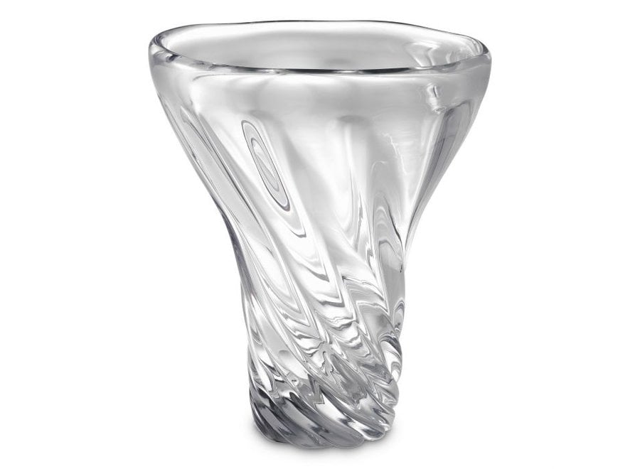 Vase 'Angelina' - Verre tranparente