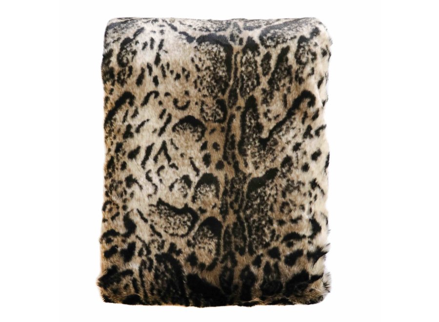 Fur plaid 'African Leopard'