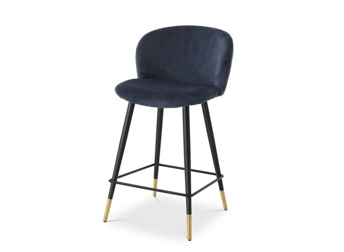 Counter stool Volante Midnight blue