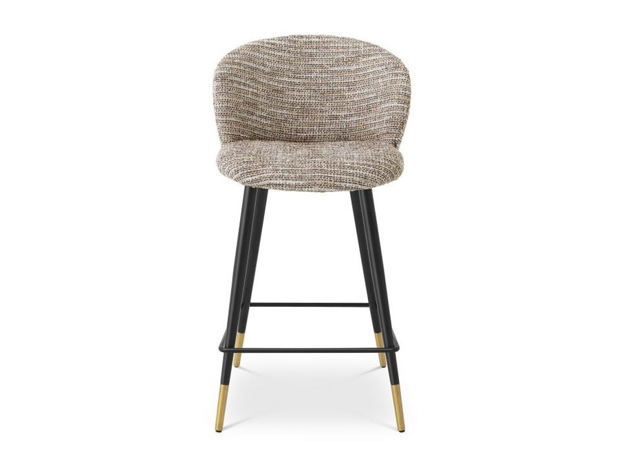 Tabouret de comptoir 'Volante' - Mademoiselle beige