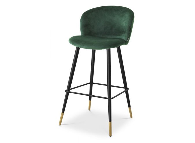 Bar stool Volante Roche dark green