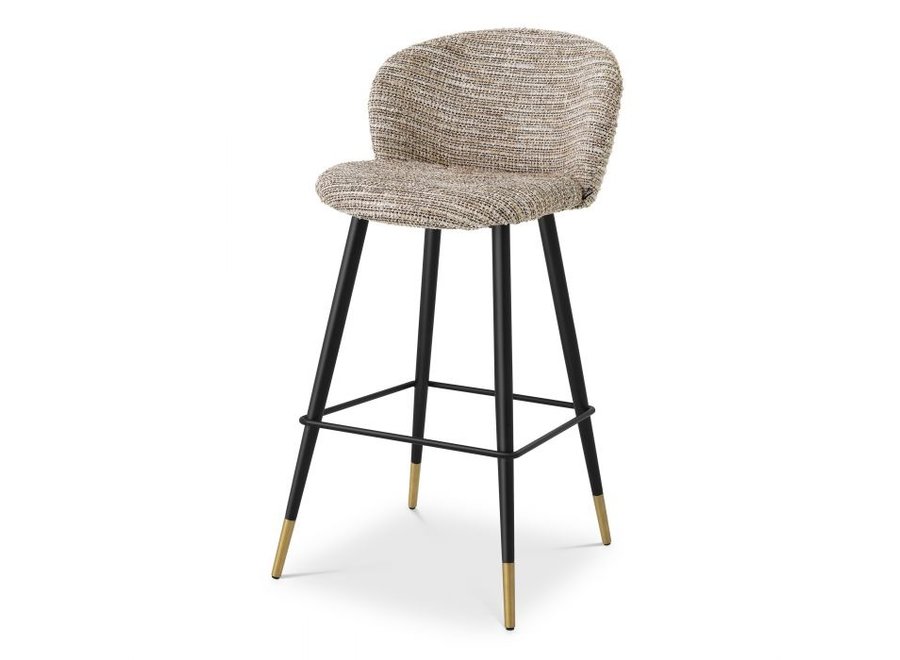 Tabouret de bar 'Volante' - Mademoiselle beige