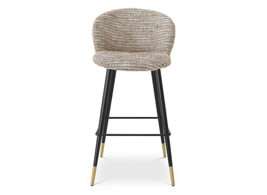 Tabouret de bar 'Volante' - Mademoiselle beige