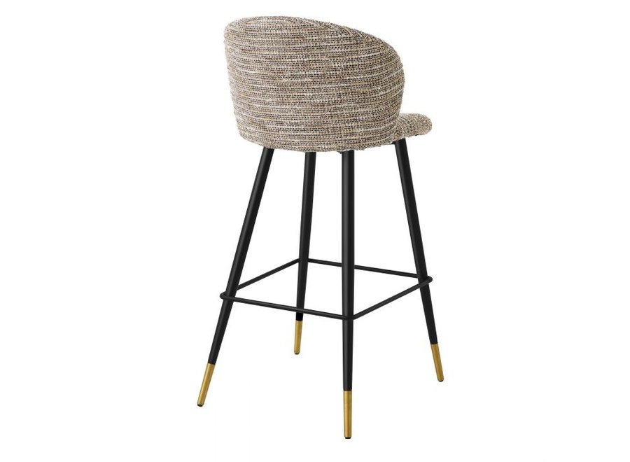 Bar stool 'Volante' - Mademoiselle beige