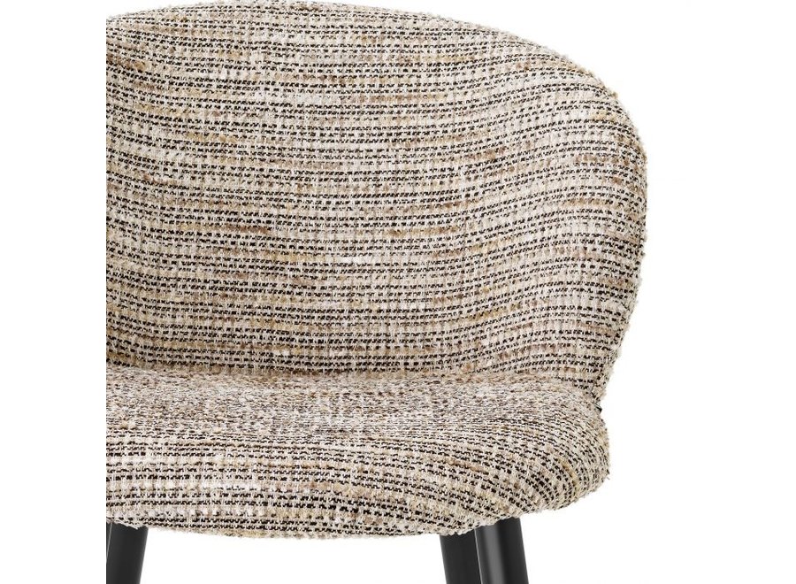 Tabouret de bar 'Volante' - Mademoiselle beige