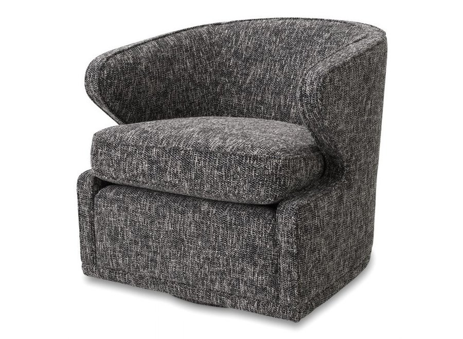 Swivel chair 'Dorset' - Cambon black