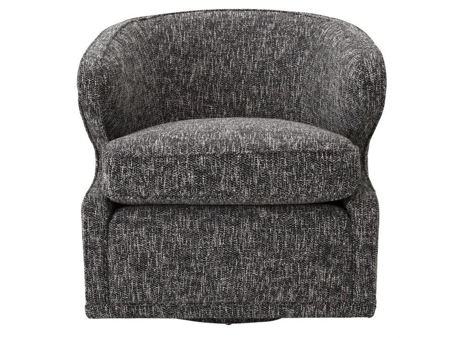 Swivel chair 'Dorset' - Cambon black