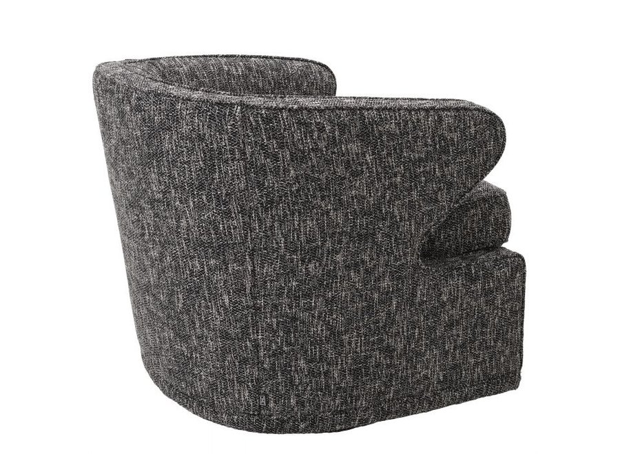 Swivel chair 'Dorset' - Cambon black