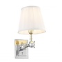 Wandlampe 'Wentworth'  - Singel - Nickel/White