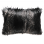 Bontkussen 'Black Coyote'
