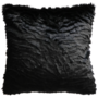 Fur cushion 'Black Tiger'