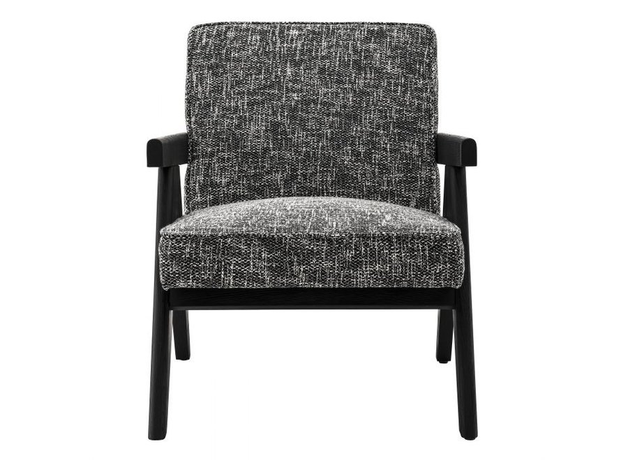 Armchair 'Greta' - Cambon black