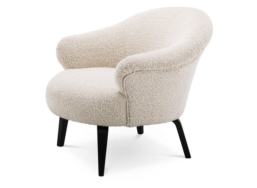 Chair 'Moretti' - Bouclé cream