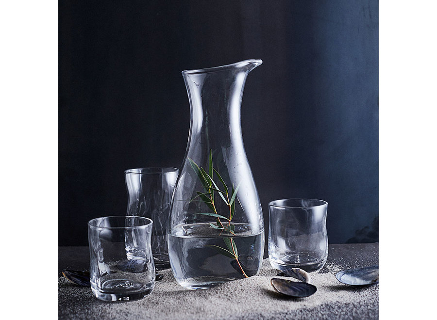 Glas 'Furo' L - set van 4 - Clear