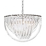 Chandelier 'Murano' - L - Nickel