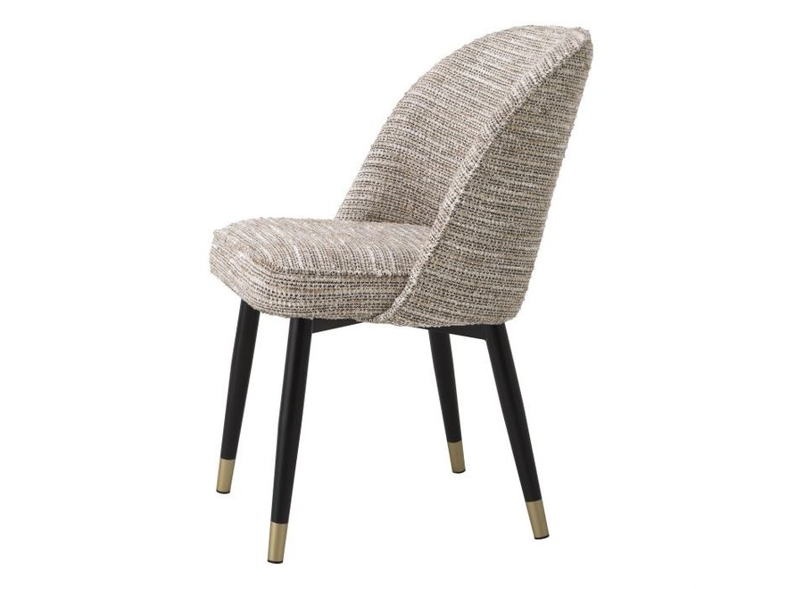 Chaise de salle à manger 'Cliff' lot de 2 - Mademoiselle beige