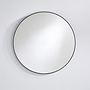 miroir rond 'Hoop' Black L