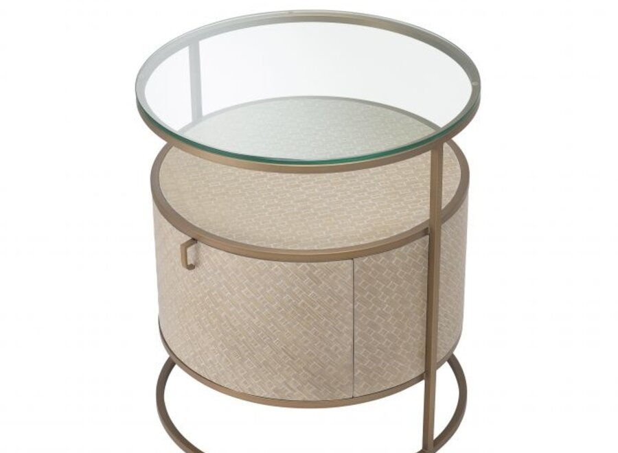 Table de chevet 'Napa Valley' - Brass