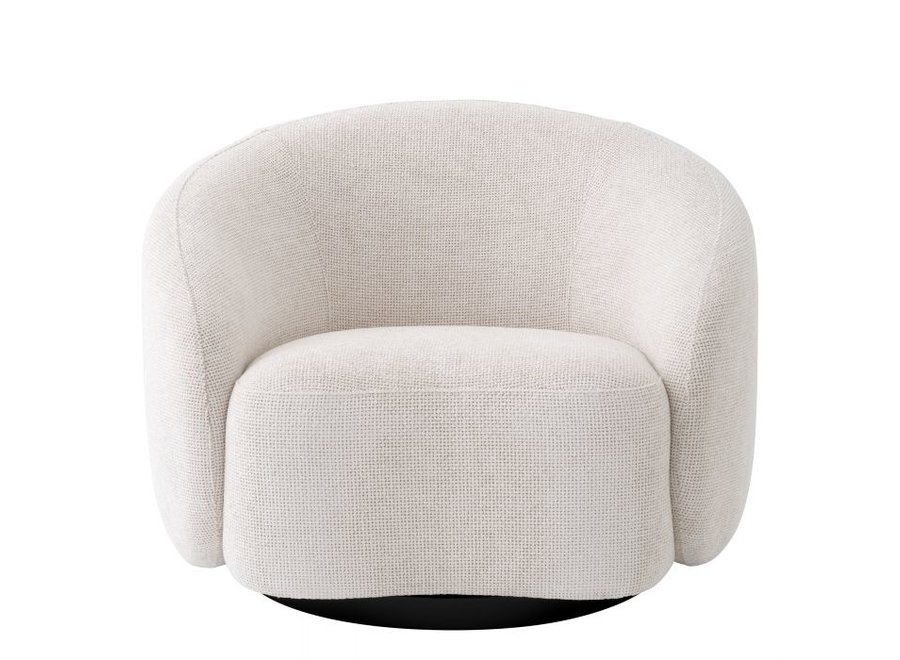 Draai Fauteuil 'Amore' -Lyssa off-white