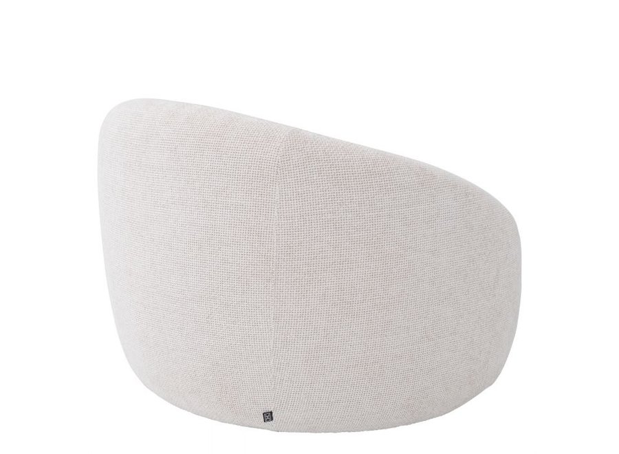 Swivel Chair 'Amore' - Lyssa off-white