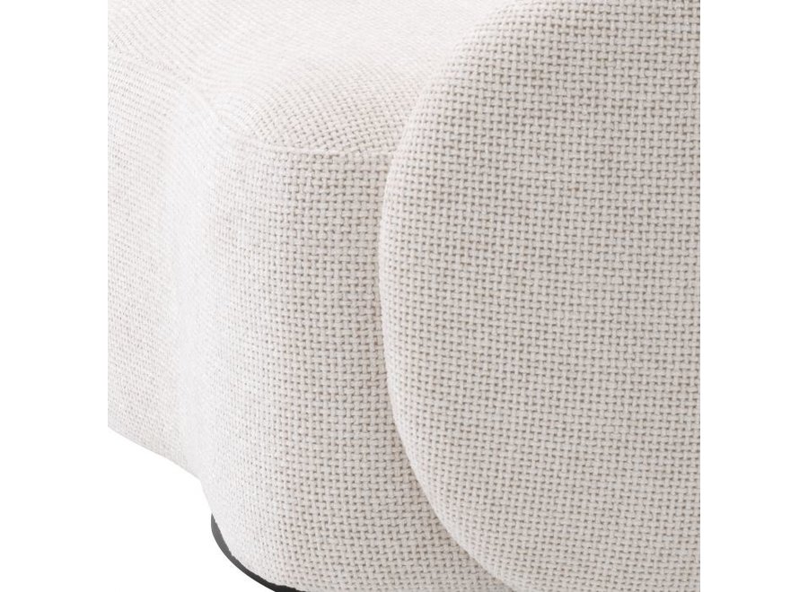 Swivel Chair 'Amore' - Lyssa off-white