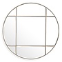Miroir 'Beaumont' - Round - Brass