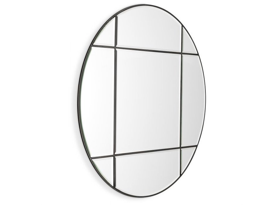 Miroir 'Beaumont' - Ronde - Bronze