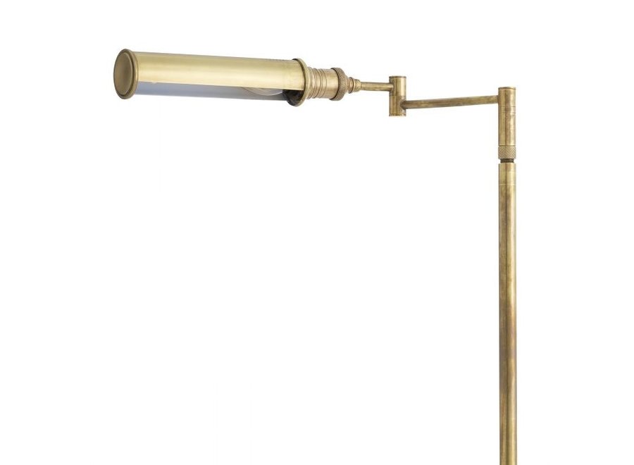 Floor lamp 'Kingston' - brass