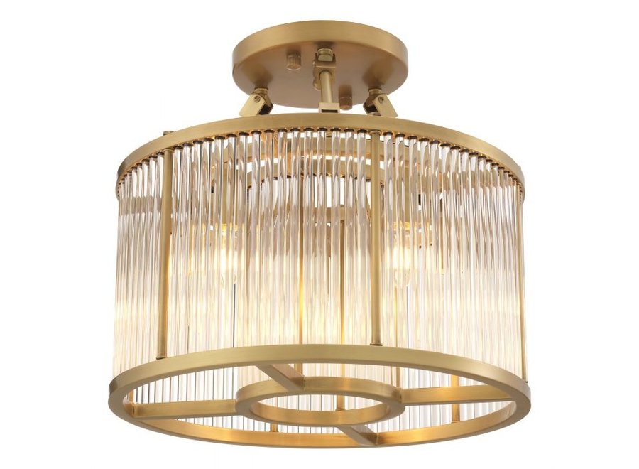 Ceiling lamp 'Bernardi' - S - Brass