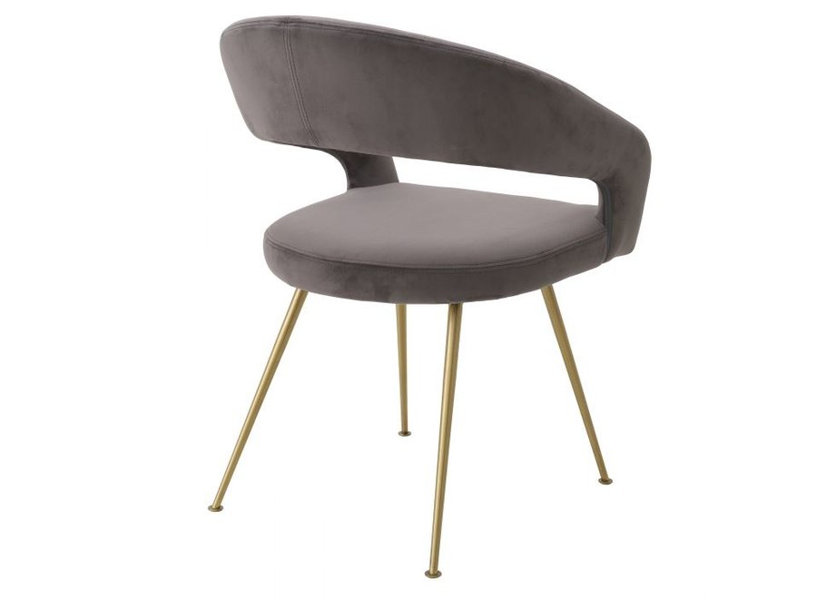 Dining Chair 'Bravo' - Savona grey