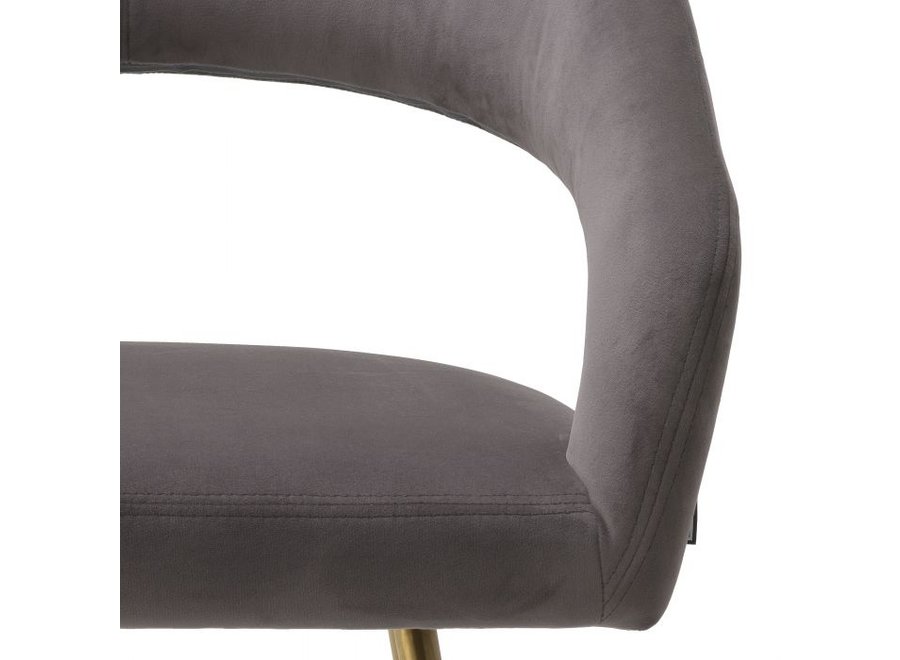 Dining Chair 'Bravo' - Savona grey