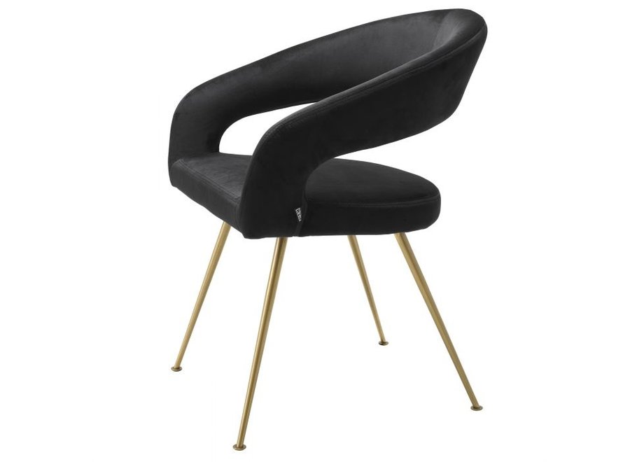 Chaise de salle à manger 'Bravo' - Savona noir