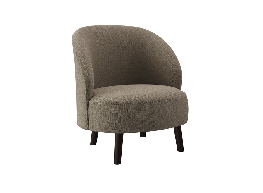 Lounge chair 'Bayron' - Latenzo Taupe