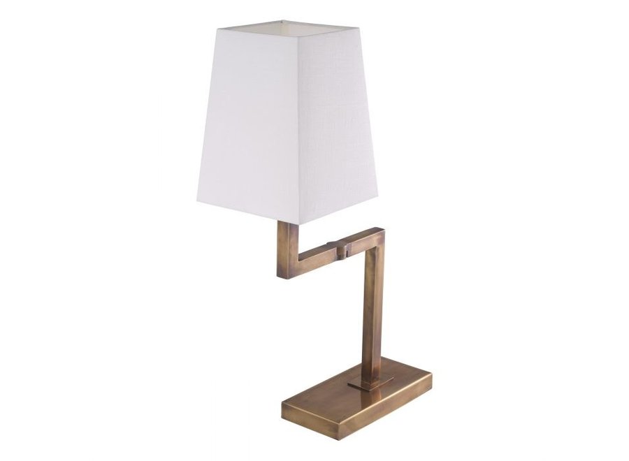 Lampe á poser 'Cambell' - Brass