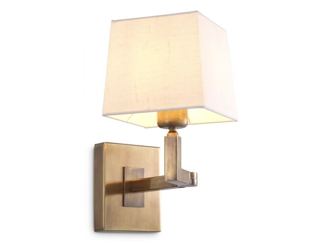 Wall lamp 'Cambell' - Brass