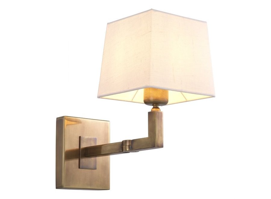 Lampe murale 'Cambell' - Brass