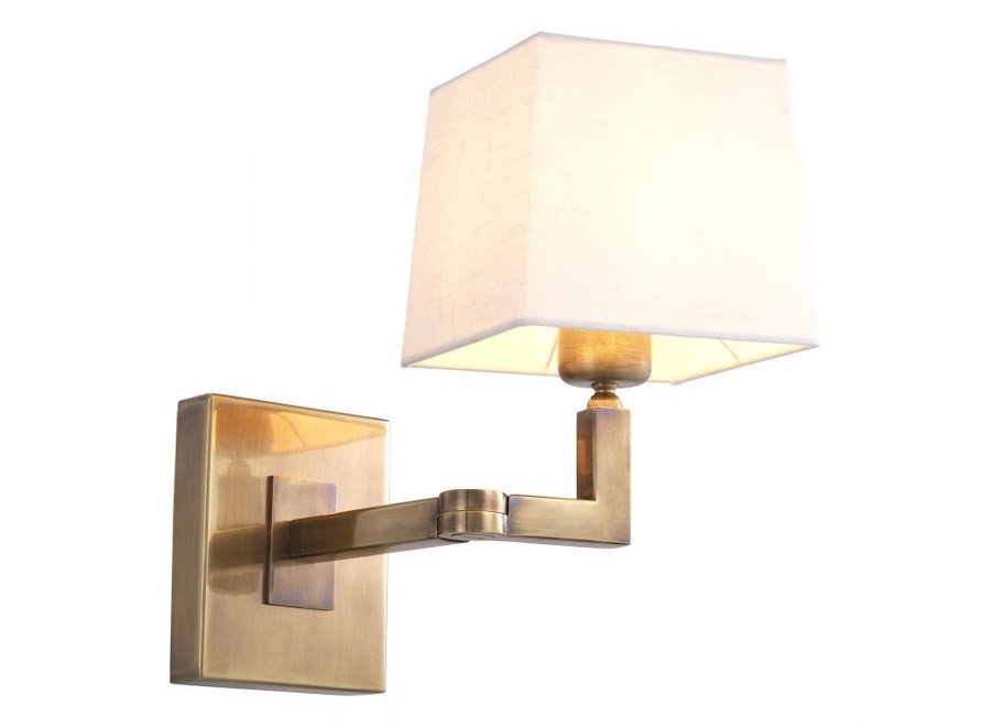 Wall lamp 'Cambell' - Brass