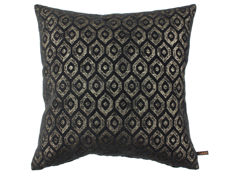 Coussin Missy W|Exclusives Black/Gold